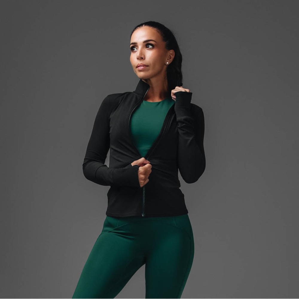 ✨1st Phorm Training Full zip Women's Black Jacket Size M